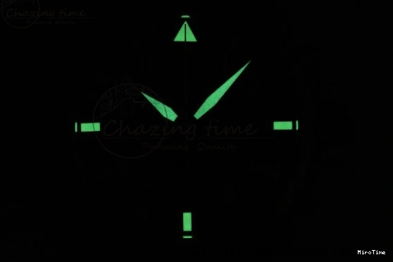 MIROTIME 0423 Pilot Chrono SS AZF 1:1 Best Edition Blue Dial on Brown Leather Strap A TimelessDesign 7060